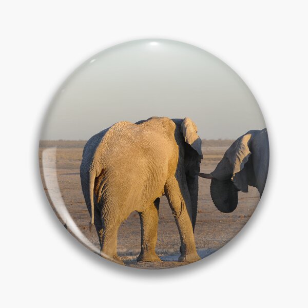Item preview, Elephants And Rhino At The Waterhole, Etoshap designed and sold by DavideAntoniani.