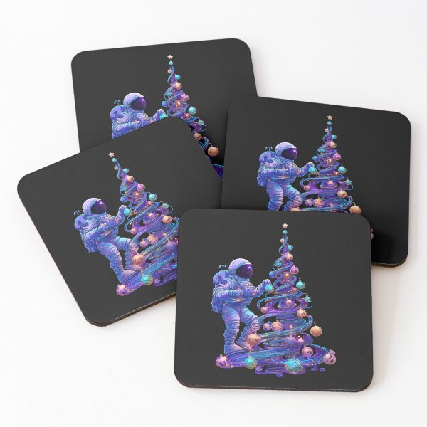 Item preview,  Astronaut Decorating Christmas Tree in Space designed and sold by CoputerEasel.