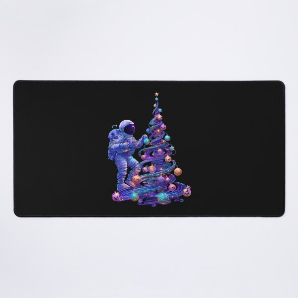 Item preview, Astronaut Decorating Christmas Tree in Space designed and sold by CoputerEasel.