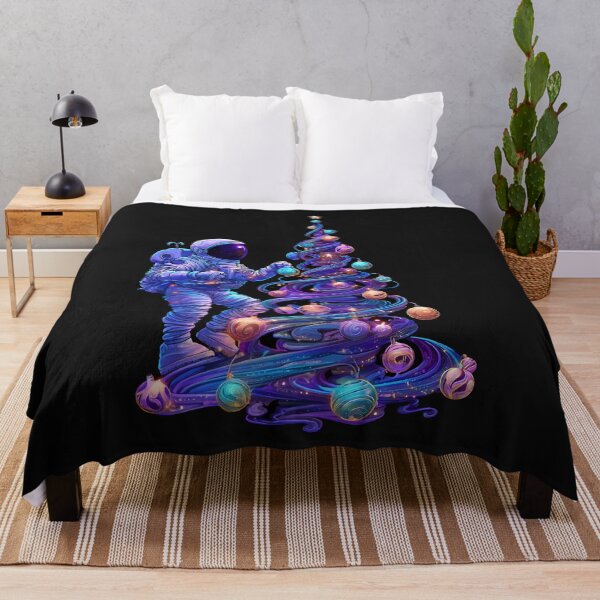 Item preview,  Astronaut Decorating Christmas Tree in Space designed and sold by CoputerEasel.