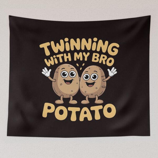 Item preview, Twinning With My Bro Potato designed and sold by Redgiant87x.