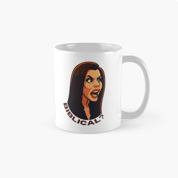 Item preview, Biblical? Heather Dubrow Inspired Meme Sticker – Classy Sass & Bravo Humor designed and sold by SimplyJasper.