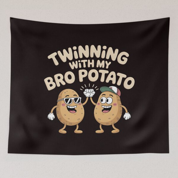 Item preview, Twinning With My Bro Potato designed and sold by Redgiant87x.