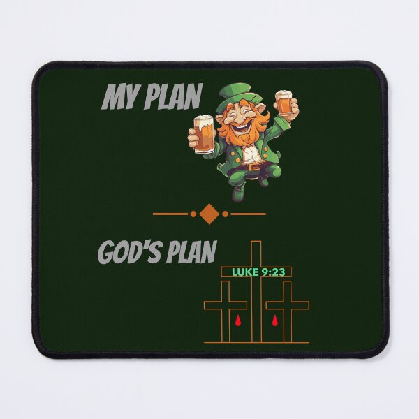 Item preview, My Plan | God's Plan | Luke 9:23 designed and sold by Mrs. Kizzy Gillis Heavenly-Merch.