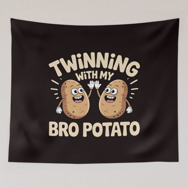 Item preview, Twinning With My Bro Potato designed and sold by Redgiant87x.