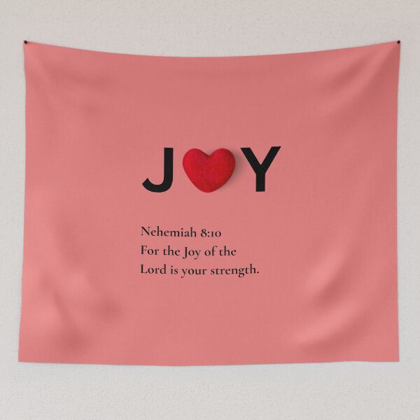 Item preview, FOR THE JOY OF THE LORD IS OUR STRENGTH designed and sold by TheHopeClinic.