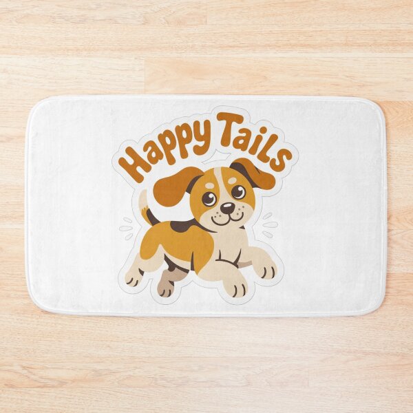 Item preview, ​Wiggly Happy Puppy Tails Design  designed and sold by Irinuca Gifts.