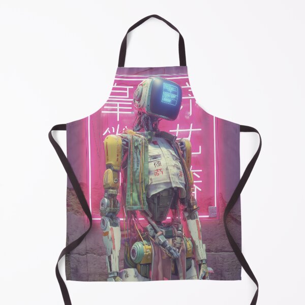 Item preview, Neon Chrome Sentinel designed and sold by Retro Type.