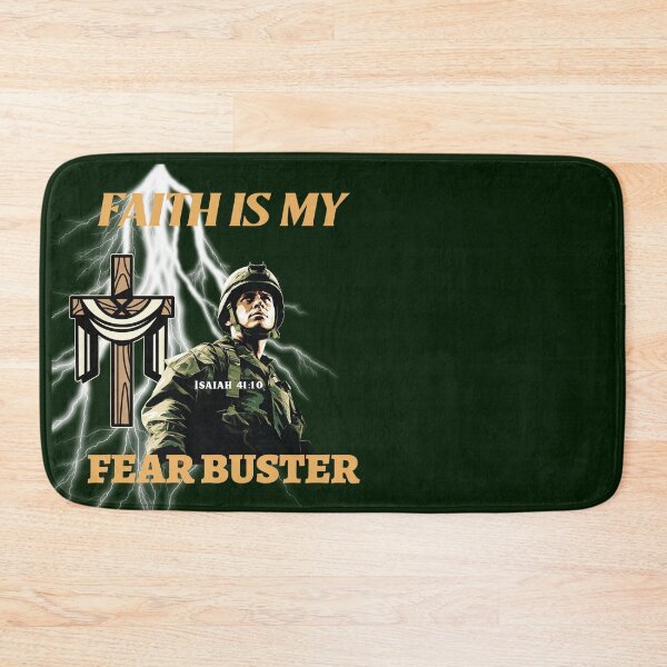 Item preview, Faith Is My Fear Buster | Isaiah 41:10  designed and sold by Mrs. Kizzy Gillis Heavenly-Merch.