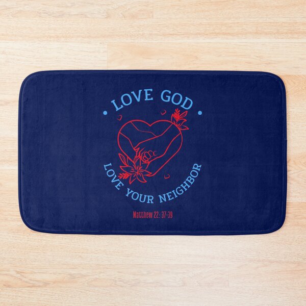 Item preview, Love God | Love Your Neighbor | Matthew 22:37-39 designed and sold by Mrs. Kizzy Gillis Heavenly-Merch.