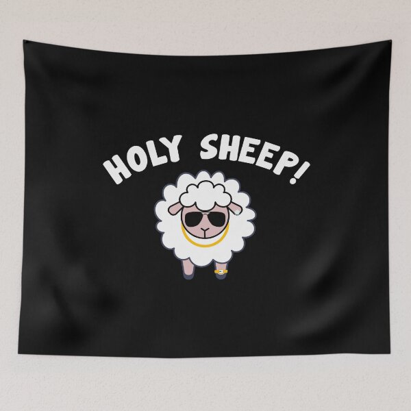 Item preview, Holy Sheep! A Super Cool Sheep designed and sold by Paulina Vanlife.