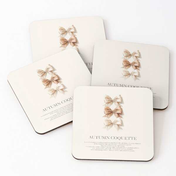 Item preview, Neutral Ties Watercolor Coquette Autumn designed and sold by ElizabethCoelho.