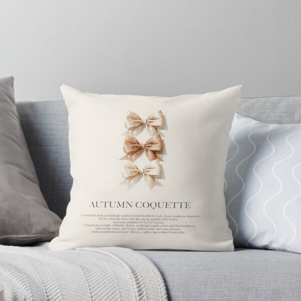 Item preview, Neutral Ties Watercolor Coquette Autumn designed and sold by ElizabethCoelho.