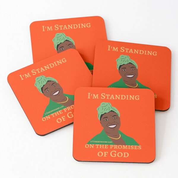 Item preview, I'm Standing On The Promises Of GOD | 2 Corinthians 1:20  designed and sold by Mrs. Kizzy Gillis Heavenly-Merch.