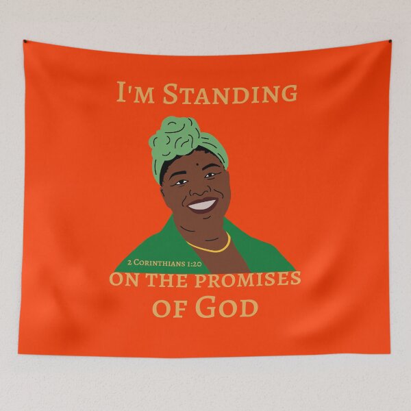 Item preview, I'm Standing On The Promises Of GOD | 2 Corinthians 1:20  designed and sold by Mrs. Kizzy Gillis Heavenly-Merch.
