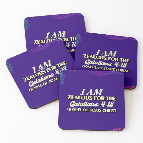 Item preview, I Am Zealous For The Gospel Of Jesus Christ | Galatians 4:18  designed and sold by Mrs. Kizzy Gillis Heavenly-Merch.