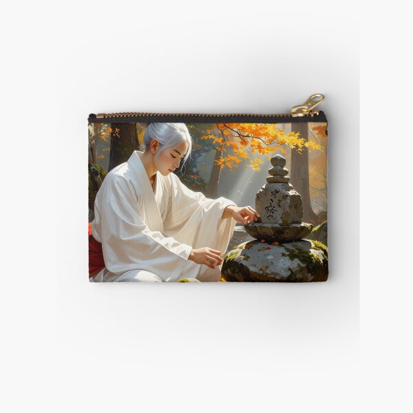 Item preview, "Shinto Harmony in Autumn" designed and sold by Schoenenwald - Illustrations Uniques et Originales.