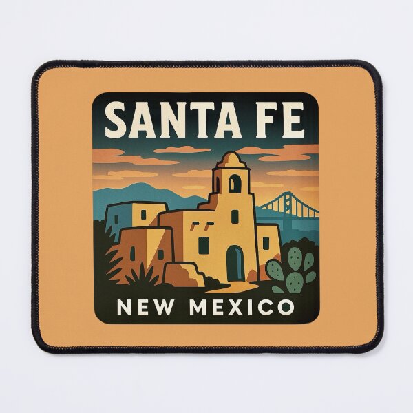 Item preview, Santa Fe, New Mexico designed and sold by Myra365Art.
