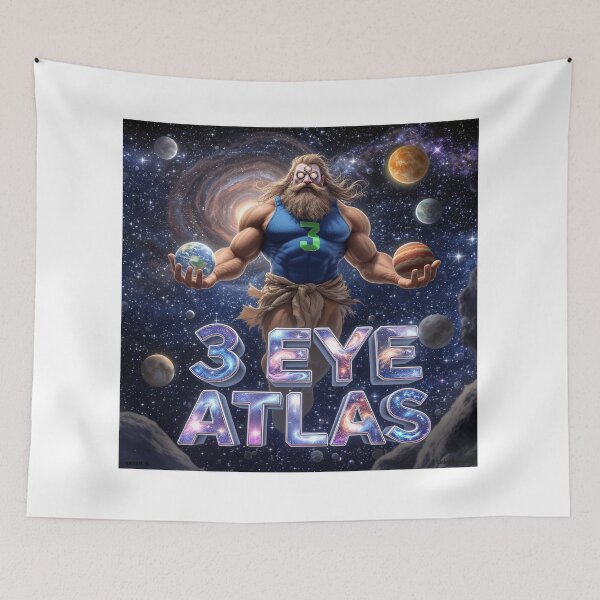 Item preview, AI: 3I Atlas Print designed and sold by Lichentroupe63.
