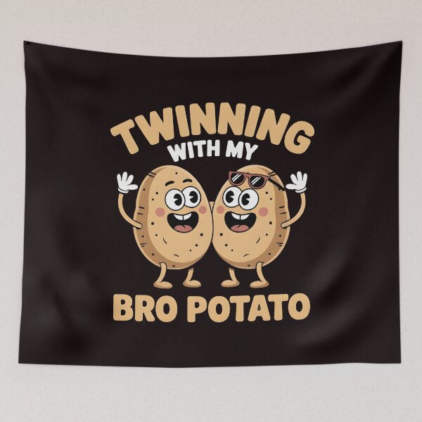Item preview, Twinning With My Bro Potato designed and sold by Redgiant87x.