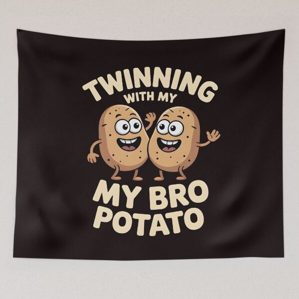 Item preview, Twinning With My Bro Potato designed and sold by Redgiant87x.