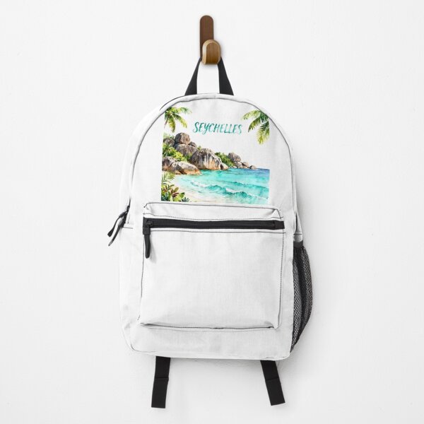 Item preview, Seychelles — Watercolor Paradise Beach designed and sold by drchzak.