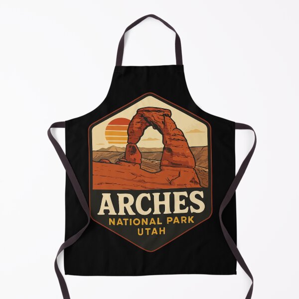 Item preview, Arches National Park Utah Retro Vintage designed and sold by TomFrontierArt.