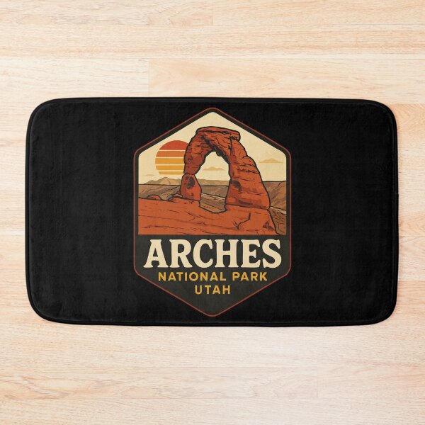Item preview, Arches National Park Utah Retro Vintage designed and sold by TomFrontierArt.