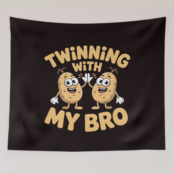 Item preview, Twinning With My Bro Potato designed and sold by Redgiant87x.
