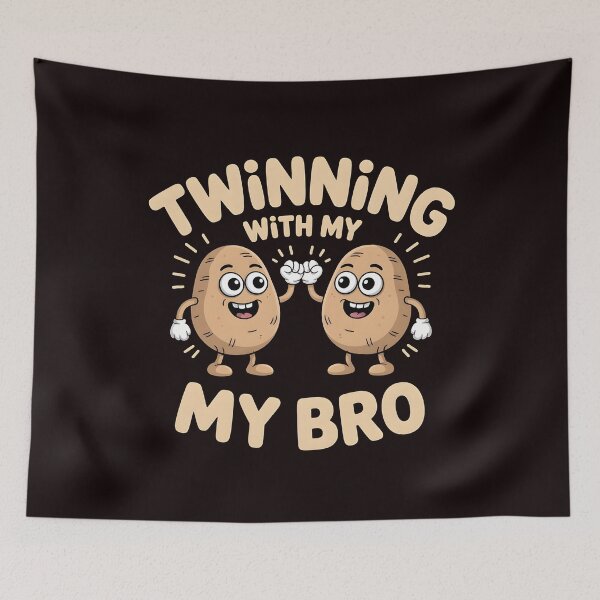 Item preview, Twinning With My Bro Potato designed and sold by Redgiant87x.