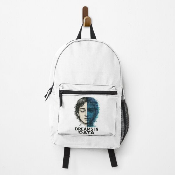 Item preview, Dreams in Data – Surreal AI Portrait with Glitch & Sketch Fusion designed and sold by Disipline.