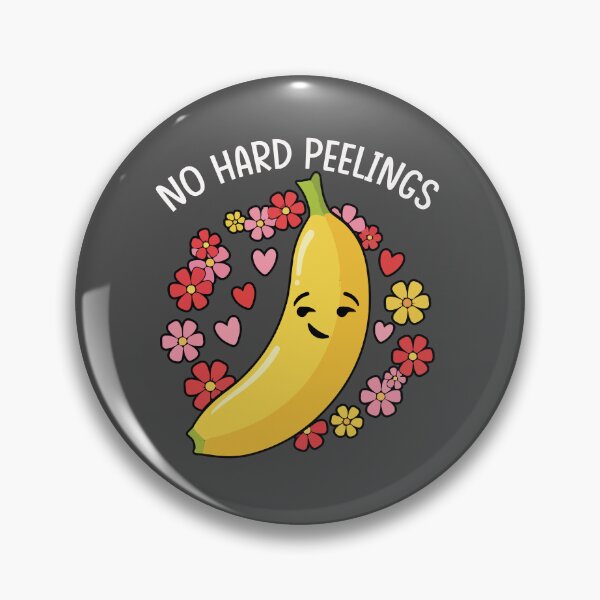 Item preview, No Hard Peelings – Funny Cute Banana Pun T-Shirt designed and sold by Digi.Sophy.