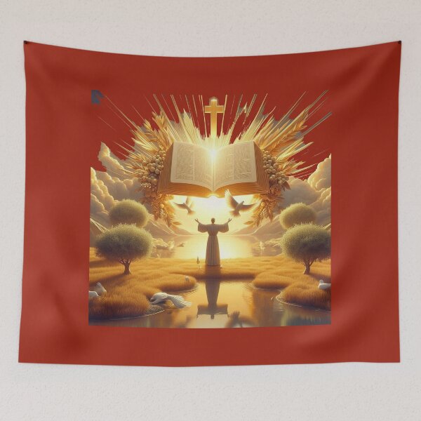 Item preview, Holy Covenant of Rest – 3D Divine Fellowship, designed and sold by PaintMeWorld.
