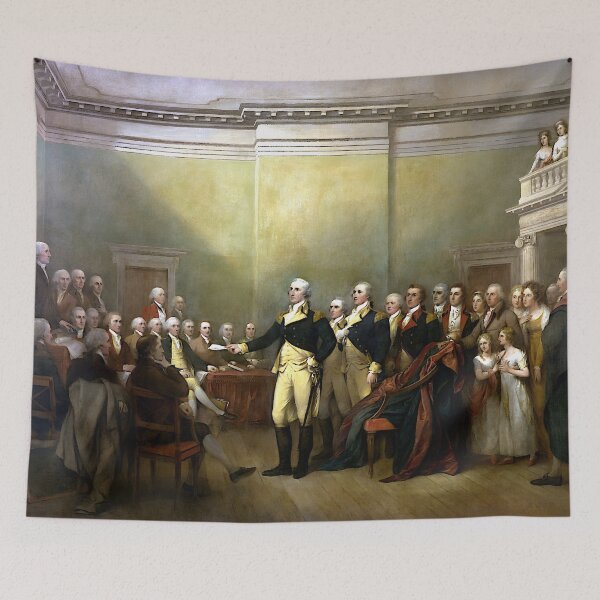 Item preview, General George Washington Resigning His Commission designed and sold by Jon-Baran.