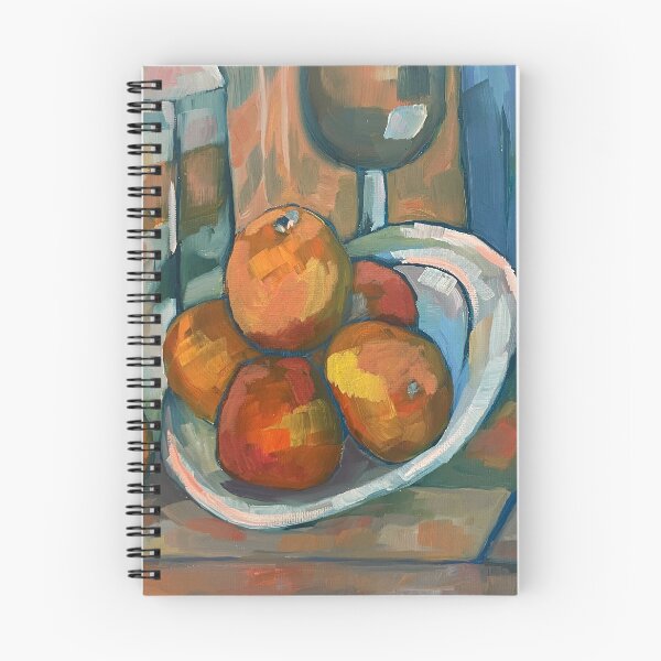Item preview, Study of "Still Life with Milk Jug and Fruit" by Cezanne designed and sold by scapezzutiart.