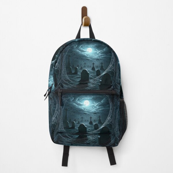 Item preview, Moonlit Silence: Forgotten Cemetery at Night designed and sold by PawPrintedArt.