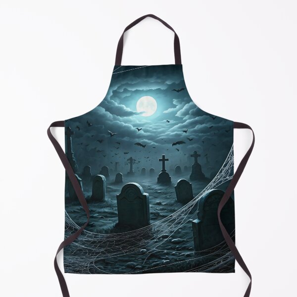 Item preview, Moonlit Silence: Forgotten Cemetery at Night designed and sold by PawPrintedArt.