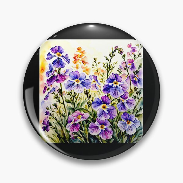 Item preview, Colorful Nemesia flowers#3 designed and sold by Helios Be. Lavsh.