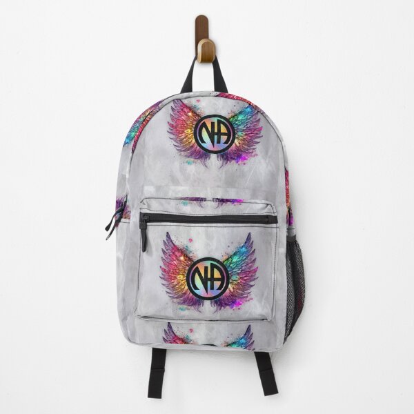 Item preview, “Freedom in Recovery” Narcotics Anonymous Winged Emblem | Rainbow Hope & Strength Art designed and sold by artistwill.