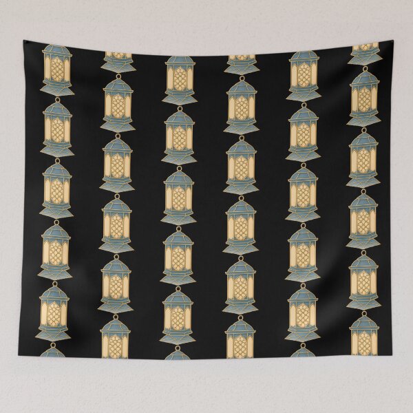 Item preview, Elegant Islamic Lantern with Geometric Patterns designed and sold by D-Islamic.