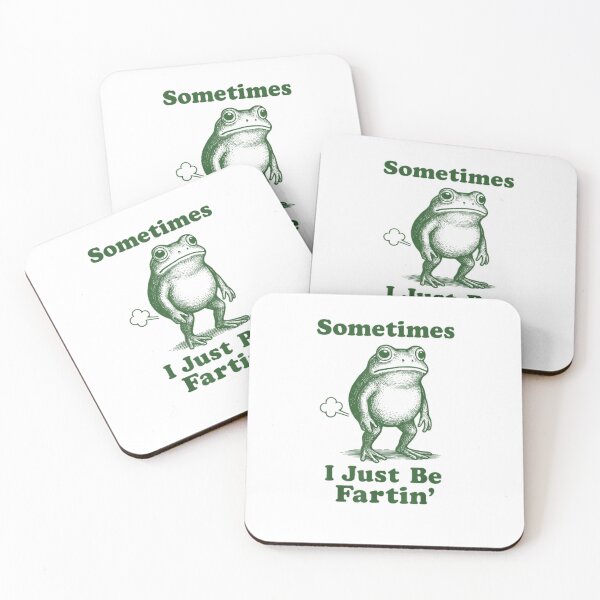 Item preview, Sometimes I Just Be Fartin' Frog designed and sold by ArtFunDib.