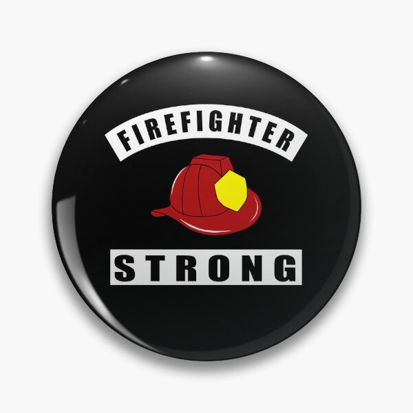 Artikelvorschau, Firefighter Strong Starker Feuerwehrmann Stolzer Feuerwehrmann Held entworfen und verkauft von Paulina Vanlife.
