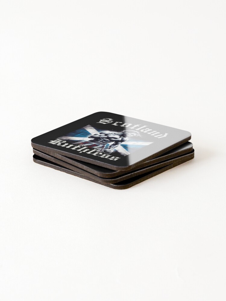 Thumbnail 4 of 5, Coasters (Set of 4), Scotland Ruthless designed and sold by ForzaDesigns.