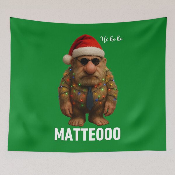 Item preview, Matteo Matteooo Italian Brainrot Meme Christmas Santa Claus designed and sold by Nathalie_87.