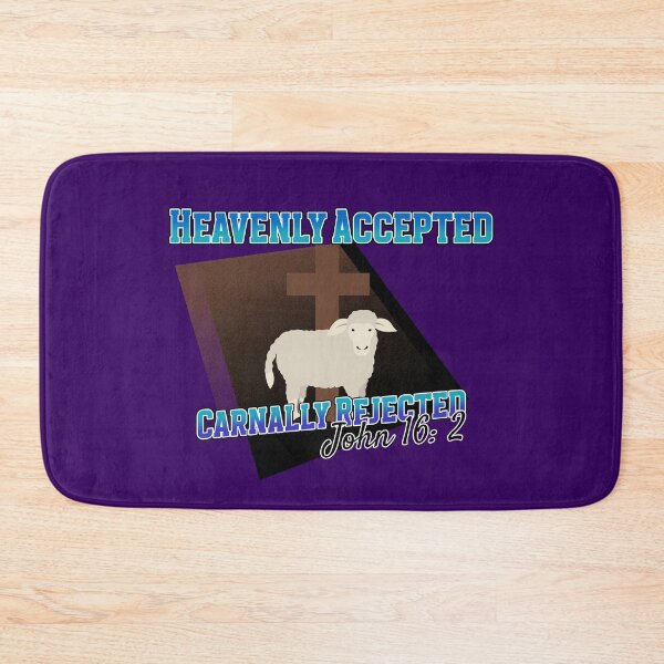 Item preview, Heavenly Accepted | Carnally Rejected | John 16:2  designed and sold by Mrs. Kizzy Gillis Heavenly-Merch.