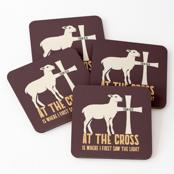 Item preview, At The Cross Is Where I First Saw The Light | John 8:12  designed and sold by Mrs. Kizzy Gillis Heavenly-Merch.