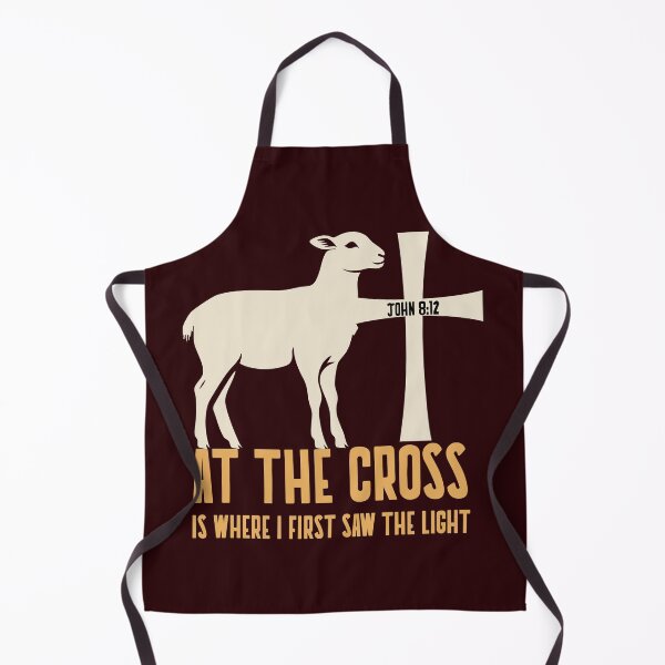 Item preview, At The Cross Is Where I First Saw The Light | John 8:12  designed and sold by Mrs. Kizzy Gillis Heavenly-Merch.