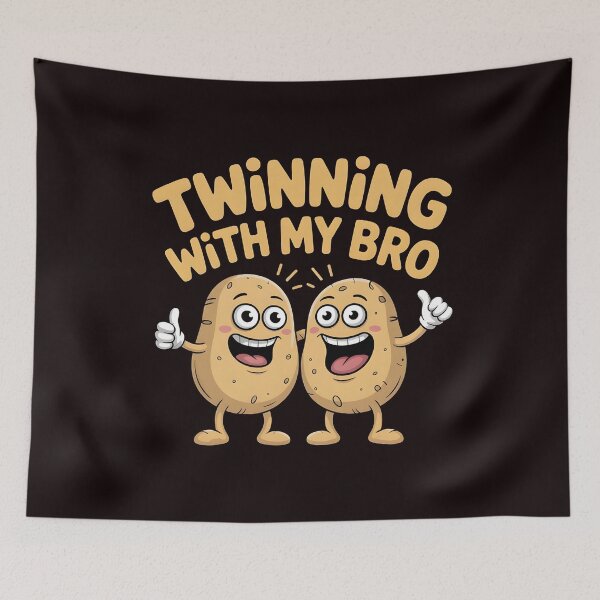 Item preview, Twinning With My Bro Potato designed and sold by Redgiant87x.
