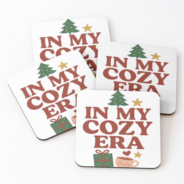 Item preview, In My Cozy Era Christmas Edition | Retro Holiday T-Shirt | Festive Warm Winter Design designed and sold by ZYNORAworld.