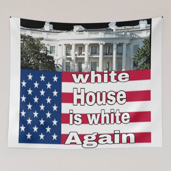 Item preview, White House Is White Again apparels and essentials.  designed and sold by blackbankmatter.